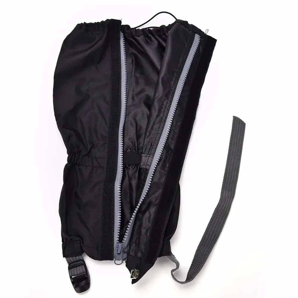 1 Pair Waterproof Windproof Outdoor Hiking Trekking Walking Climbing Hunting Snow Legging Gaiters Travel Kit