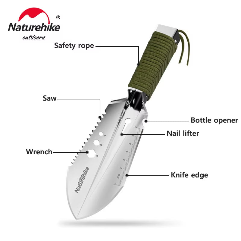 Camping Shovel Outdoor Multifunctional Shovel Hiking Tactical Shovel Survival Emergency Tool Bushcraft Garden Shovels