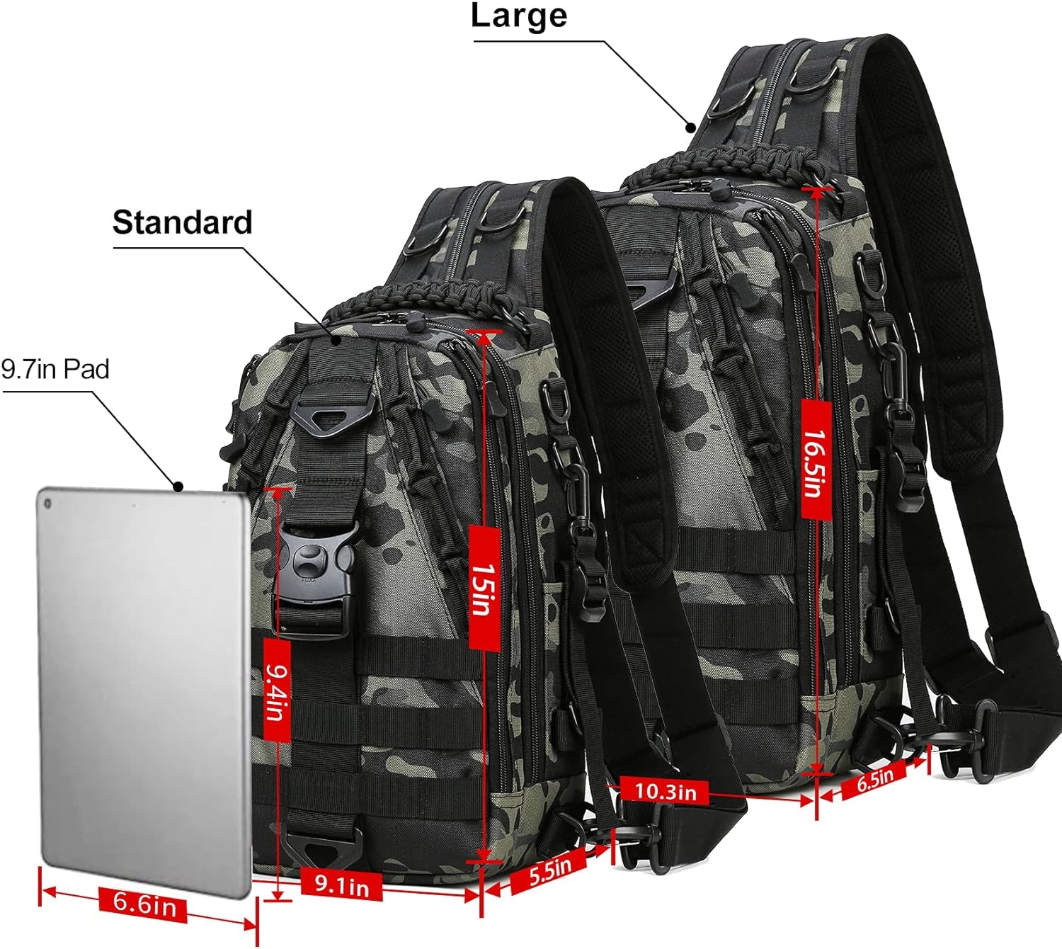 Fishing Backpack Storage Bag Outdoor Tackle Bag Large Fishing Tackle Bag Water-Resistant Outdoor Shoulder Backpack Fishing Gear Bag(Upgraded Version)