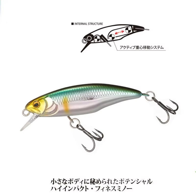 Japan Hot Model Sinking Minnow Fishing Lures 52Mm 4.5G Jerkbait Bass Pike Carkbait Wobblers Swimbait Professional Hard Bait