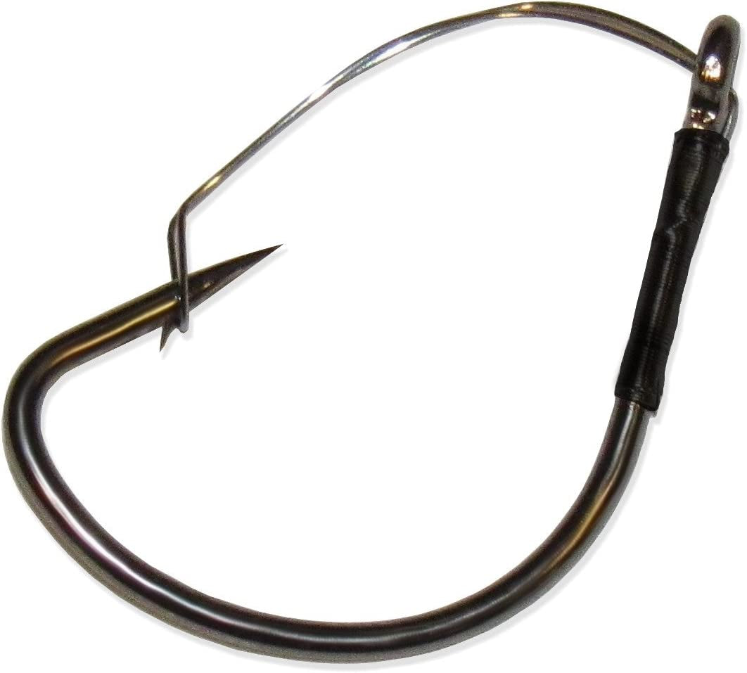 Harmony Fishing - Razor Series Wacky Weedless WG Hooks - the Ultimate Bass Fishing Hooks for the Wacky Rig & Neko Rig