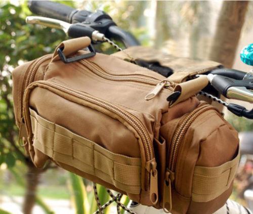 Black Hawk Commandos Multi-function Practical Waist Pack Handlebar military Camouflage Shoulder Bag for outdoor sports activities