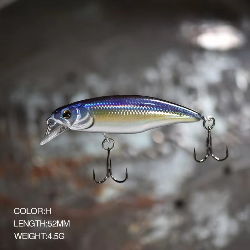 Japan Hot Model Sinking Minnow Fishing Lures 52Mm 4.5G Jerkbait Bass Pike Carkbait Wobblers Swimbait Professional Hard Bait