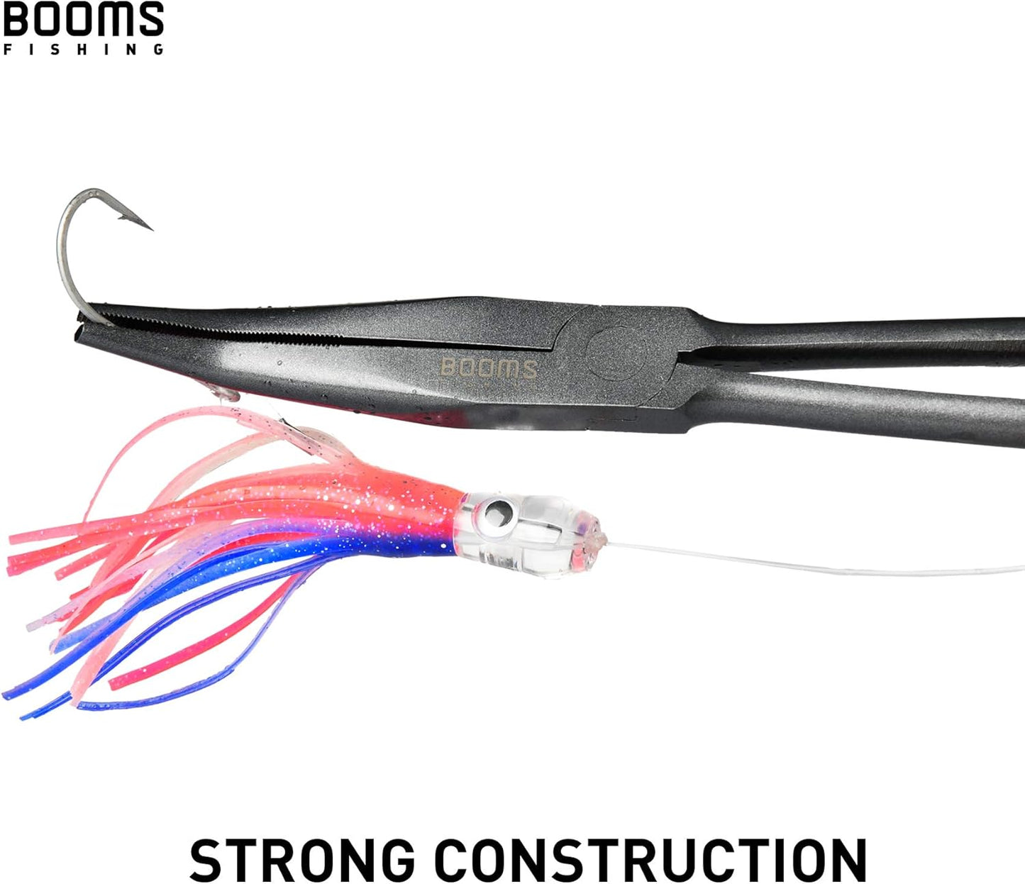 F05 Hook Remover Long Nose Fishing Pliers 11 Inches PTFE Plated