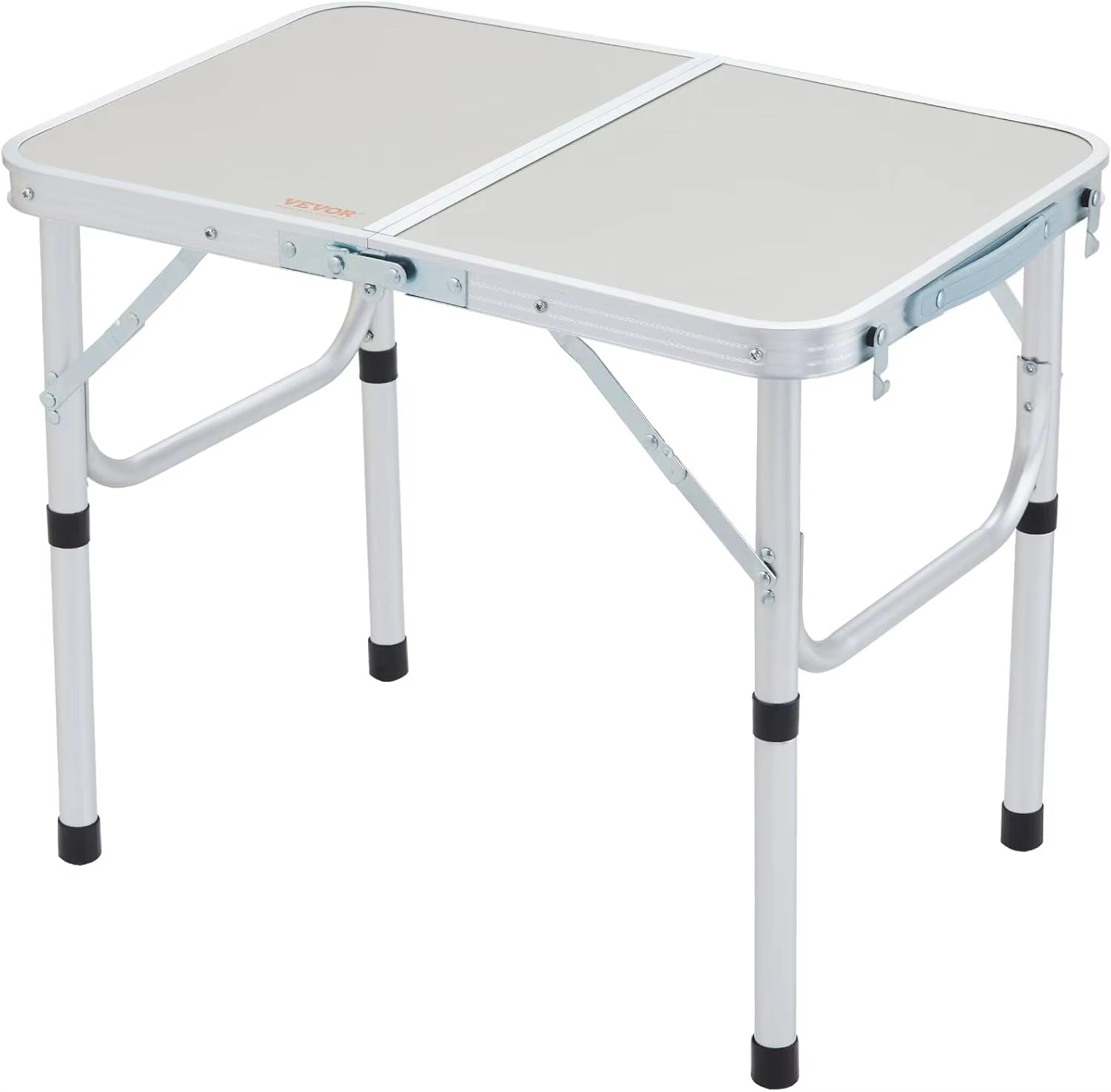 Portable Foldable Camping Table - Stainless Steel Outdoor Furniture for Picnics and Nature Hikes
