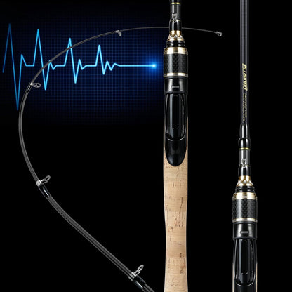 Fishing Rod and Reel Combo, Telescopic Ultra-Light and Sensitive Fishing Pole with Spinning Reel for Trout, Crappie, Bluegill, Panfish, and Other Small and Medium Size Fish