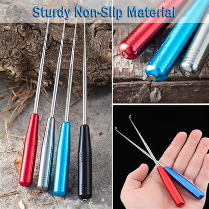 Fish Hook Remover Tool, Fishing Hook Quick Removal Device, Fishing Gear and Accessories Security Extractor Equipment Kits for Adult, Hook Extractor Tools with Storage Tube