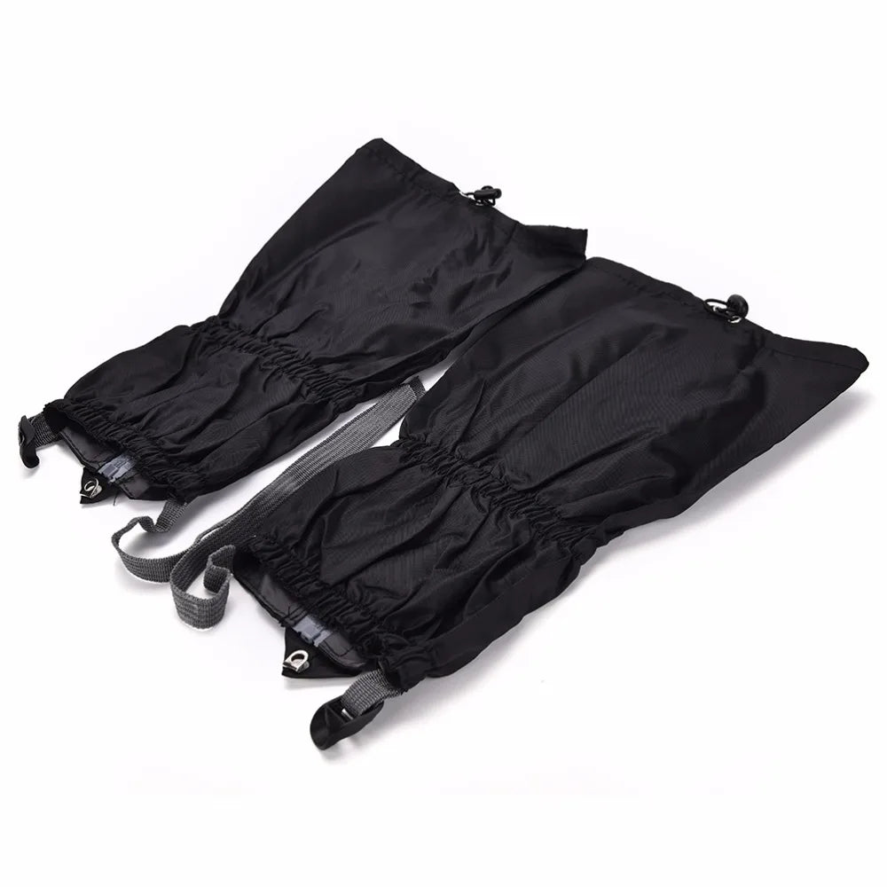 1 Pair Waterproof Windproof Outdoor Hiking Trekking Walking Climbing Hunting Snow Legging Gaiters Travel Kit