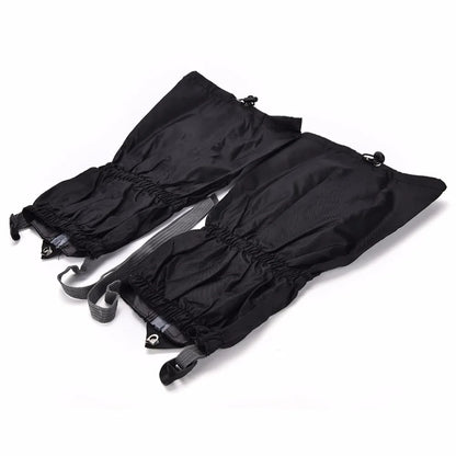 1 Pair Waterproof Windproof Outdoor Hiking Trekking Walking Climbing Hunting Snow Legging Gaiters Travel Kit
