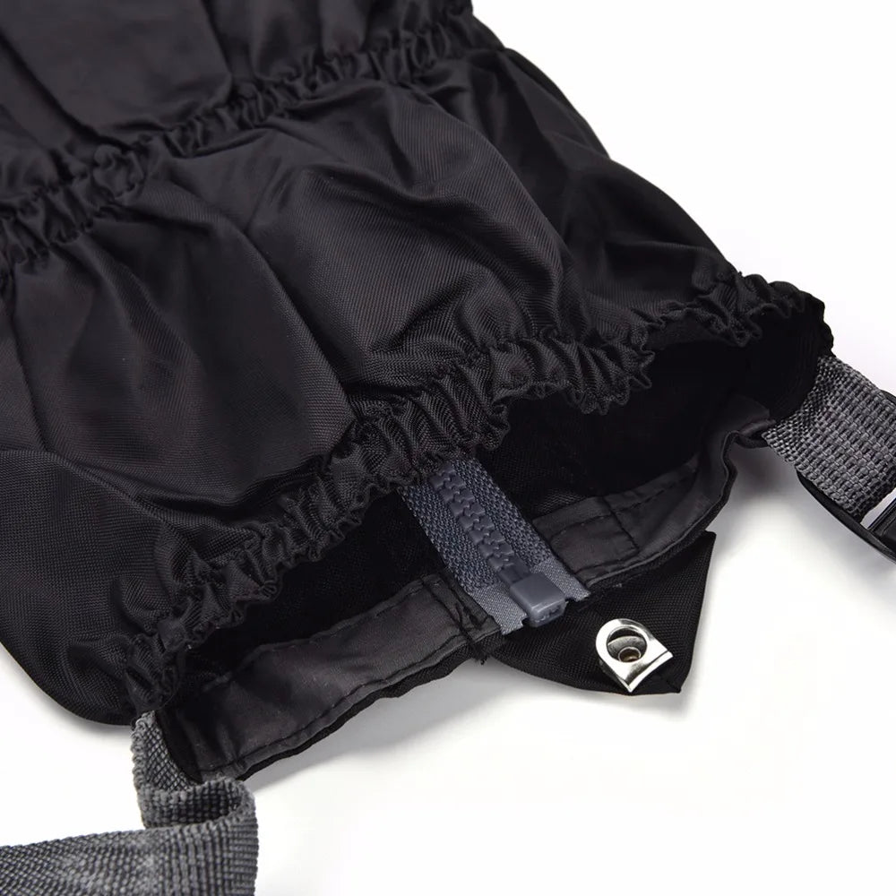 1 Pair Waterproof Windproof Outdoor Hiking Trekking Walking Climbing Hunting Snow Legging Gaiters Travel Kit