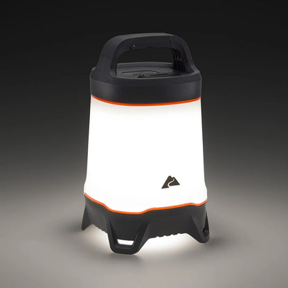 500 Lumen Lantern - Versatile LED Camping Light, Durable, 42-Hour Runtime, Gray & Orange