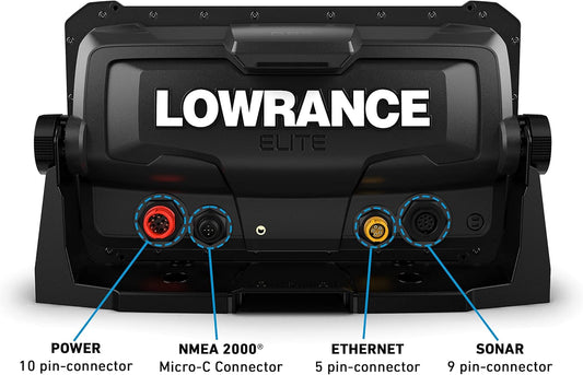 Elite FS Fishfinder/Chartplotter, Available with and without Transducer