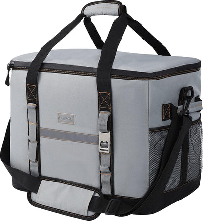 Insulated Leakproof Cooler Backpack - 32 Can Capacity, Double Deck Design, Lightweight and Waterproof for Beach, Camping, and Hiking