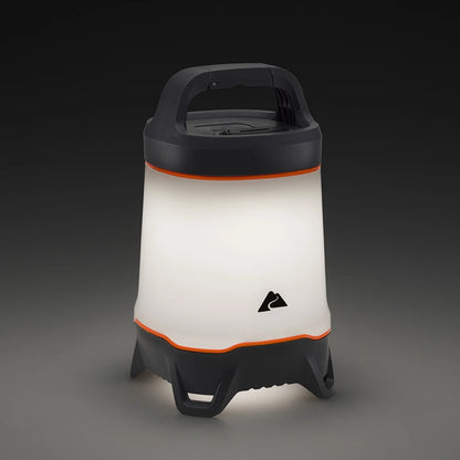 500 Lumen Lantern - Versatile LED Camping Light, Durable, 42-Hour Runtime, Gray & Orange
