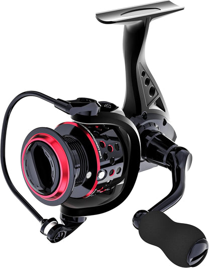 Spinning Reel, Saltwater Spinning Fishing Reels, Freshwater Fishing Reel, Ultra Lightweight Body, 8 Stainless Steel BB, 5.0:1 Gear Ratio, Max 17.6Lbs Drag, Come with 109Yards Braided Line