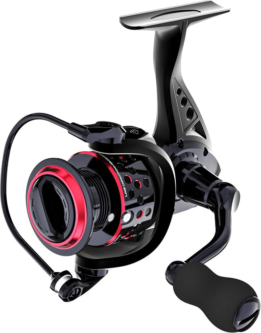 Spinning Reel, Saltwater Spinning Fishing Reels, Freshwater Fishing Reel, Ultra Lightweight Body, 8 Stainless Steel BB, 5.0:1 Gear Ratio, Max 17.6Lbs Drag, Come with 109Yards Braided Line