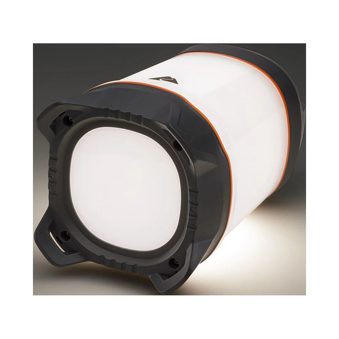 500 Lumen Lantern - Versatile LED Camping Light, Durable, 42-Hour Runtime, Gray & Orange