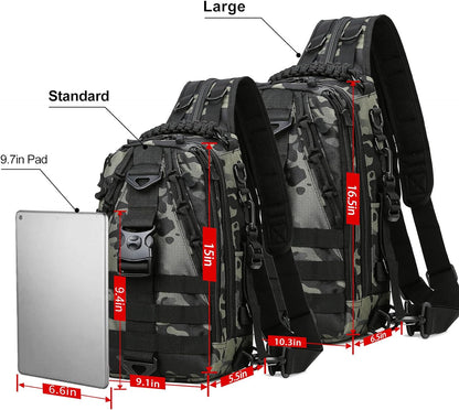 Fishing Backpack Storage Bag Outdoor Tackle Bag Large Fishing Tackle Bag Water-Resistant Outdoor Shoulder Backpack Fishing Gear Bag(Upgraded Version)