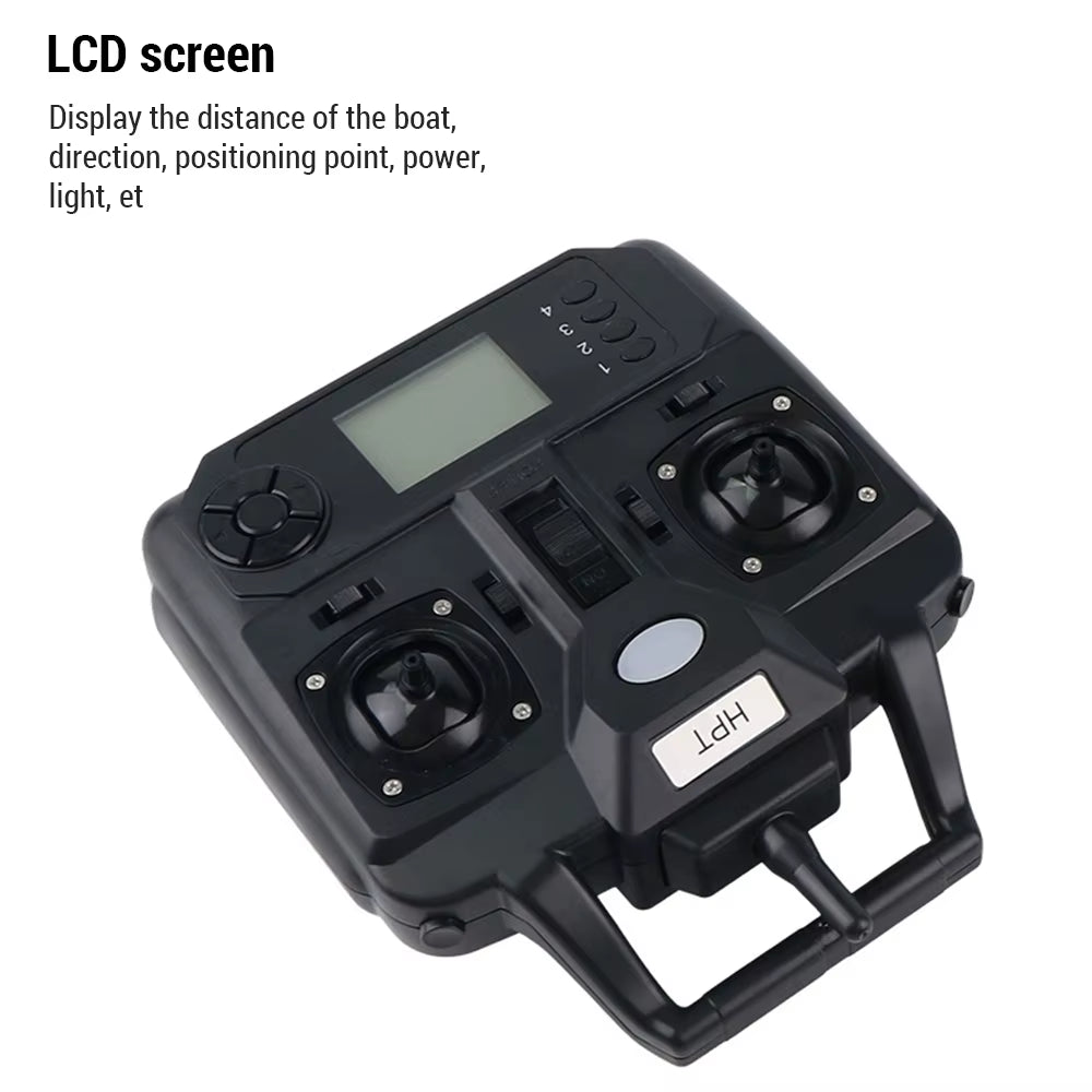 Remote Control for GPS Fishing Bait Boat R18 CTV18 V18 C118 Dual Hand LCD for Outdoor Fishing
