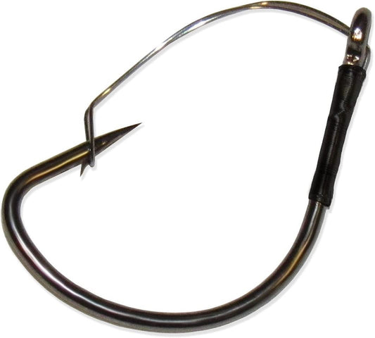 Harmony Fishing - Razor Series Wacky Weedless WG Hooks - the Ultimate Bass Fishing Hooks for the Wacky Rig & Neko Rig