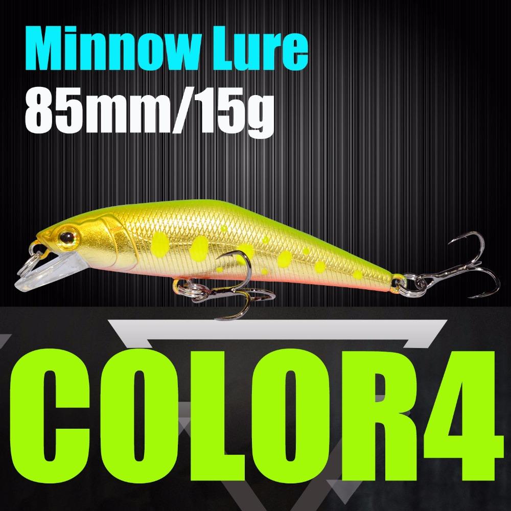 AFISHLURE Fishing Lure Wobblers Trout  85mm/15g Minnow  Hard Baits Iscas Artificial Pesca Leurre