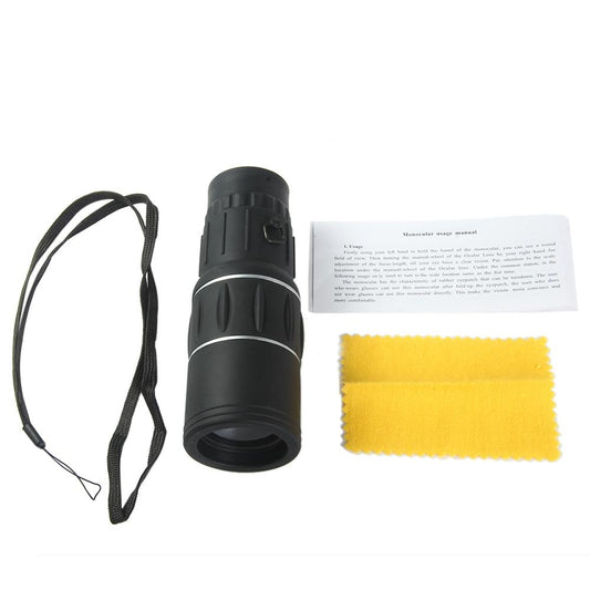 Beileshi 16 x 52 Dual Focus Monocular Spotting Telescope Zoom Optic Lens Binoculars Coating Lenses Hunting Optic Scope