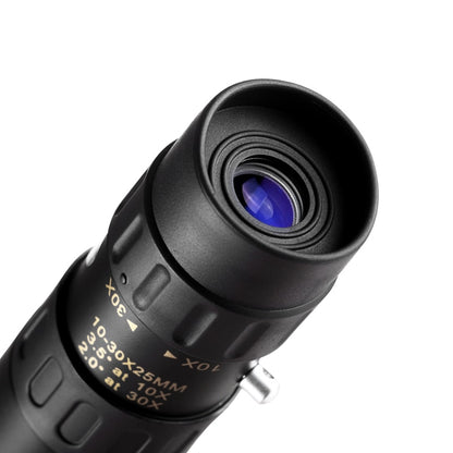 Original binoculars Nikula 10-30x25Zoom Monocular high quality Telescope Pocket Binoculo Hunting Optical Prism Scope no tripod