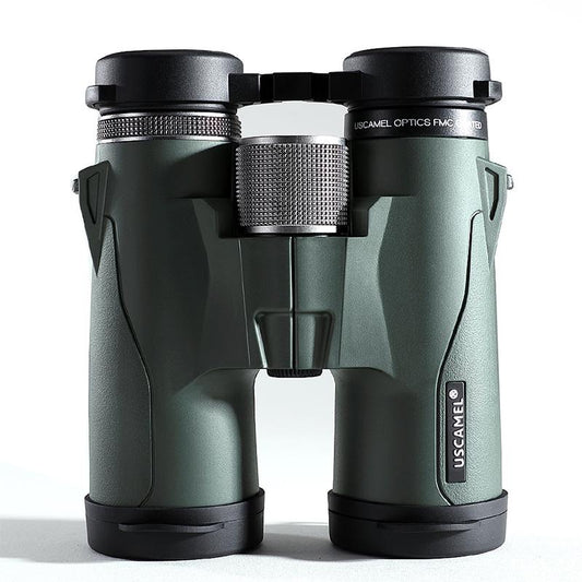 USCAMEL Binoculars 8x42 Military HD High Power Telescope Professional Hunting Outdoor,Army Green