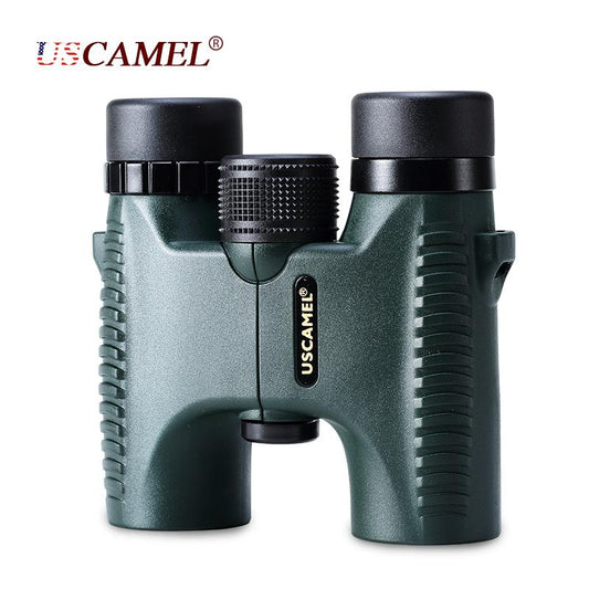 USCAMEL Military Compact 10x26 HD Waterproof Binoculars Clear Vision Zoom Professional Telescope for Travel Outdoor Hunting