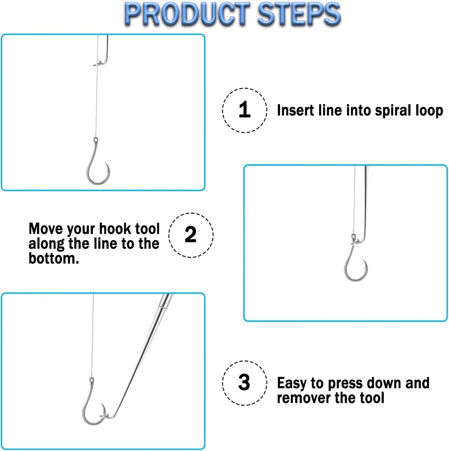 Fish Hook Remover Tool, Fishing Hook Quick Removal Device, Fishing Gear and Accessories Security Extractor Equipment Kits for Adult, Hook Extractor Tools with Storage Tube
