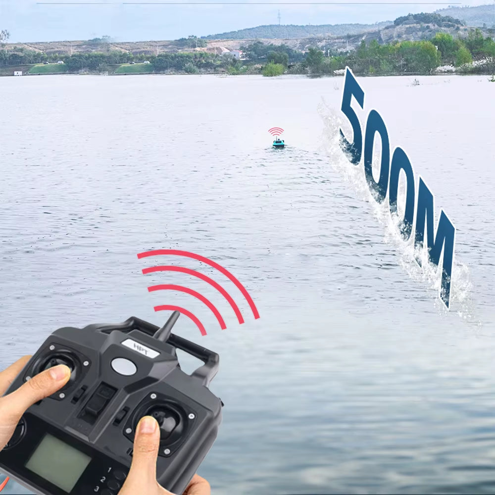 Remote Control for GPS Fishing Bait Boat R18 CTV18 V18 C118 Dual Hand LCD for Outdoor Fishing